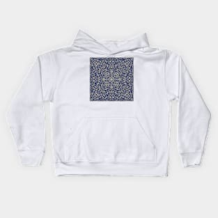 Arabic ornate square pattern Kids Hoodie